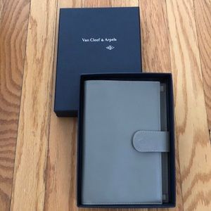 NWOT Van Cleef & Arpels Leather Cover and Journal